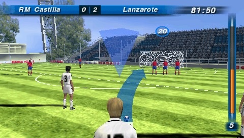 Real Madrid: The Game screenshot 3 for PSP